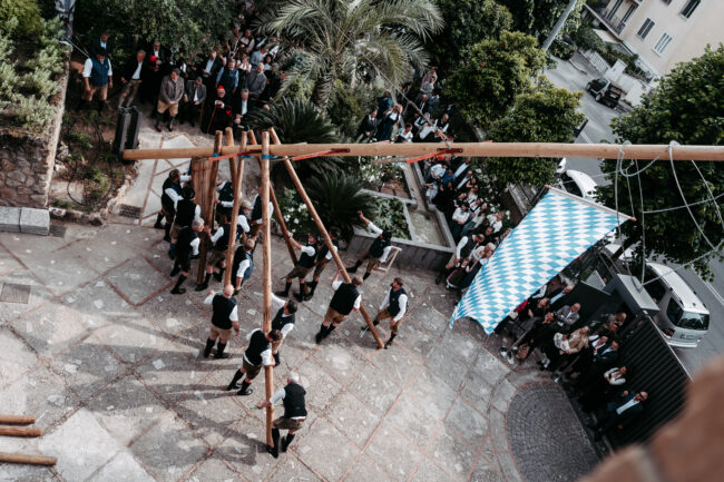 Maibaumaufstellen Casa Santa Maria 2026 Samstag 23